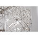 Canada LED 37.4 inch Chrome Chandelier Ceiling Light